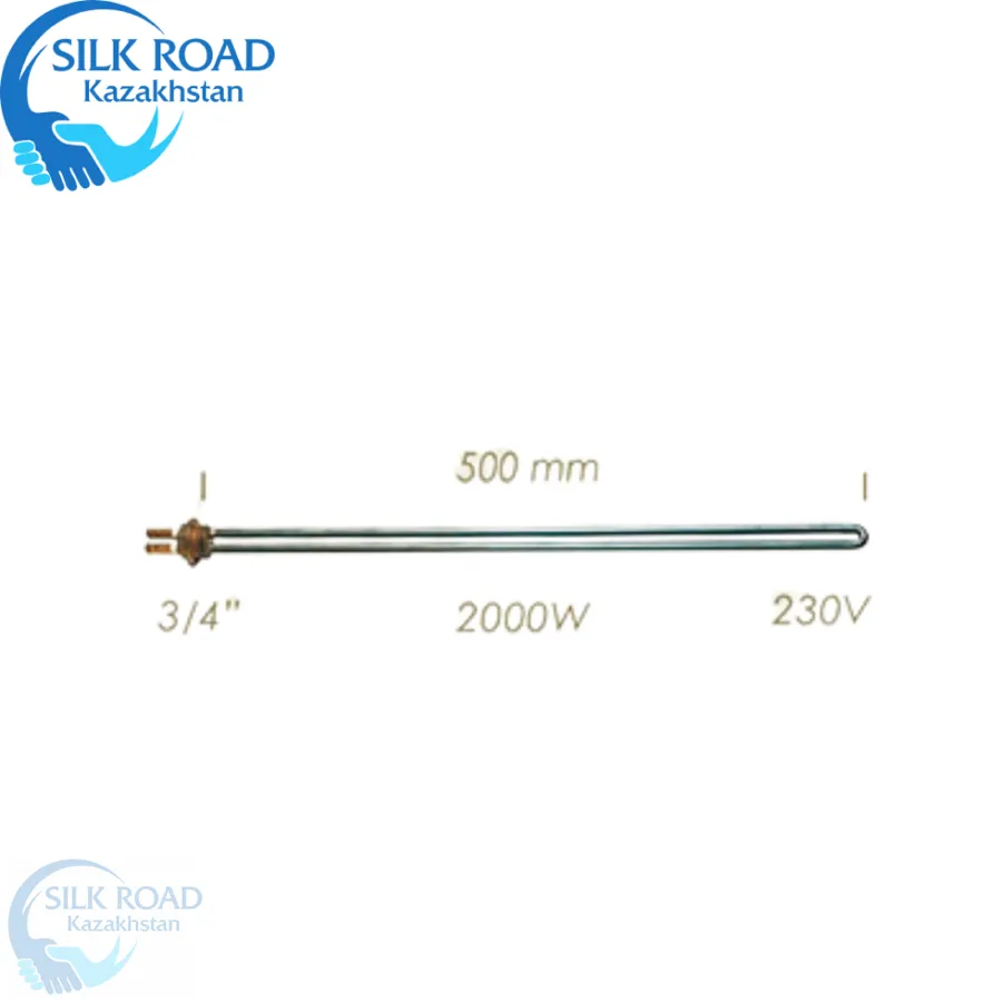 Нагреватель 2000 Вт 3/4" l=500